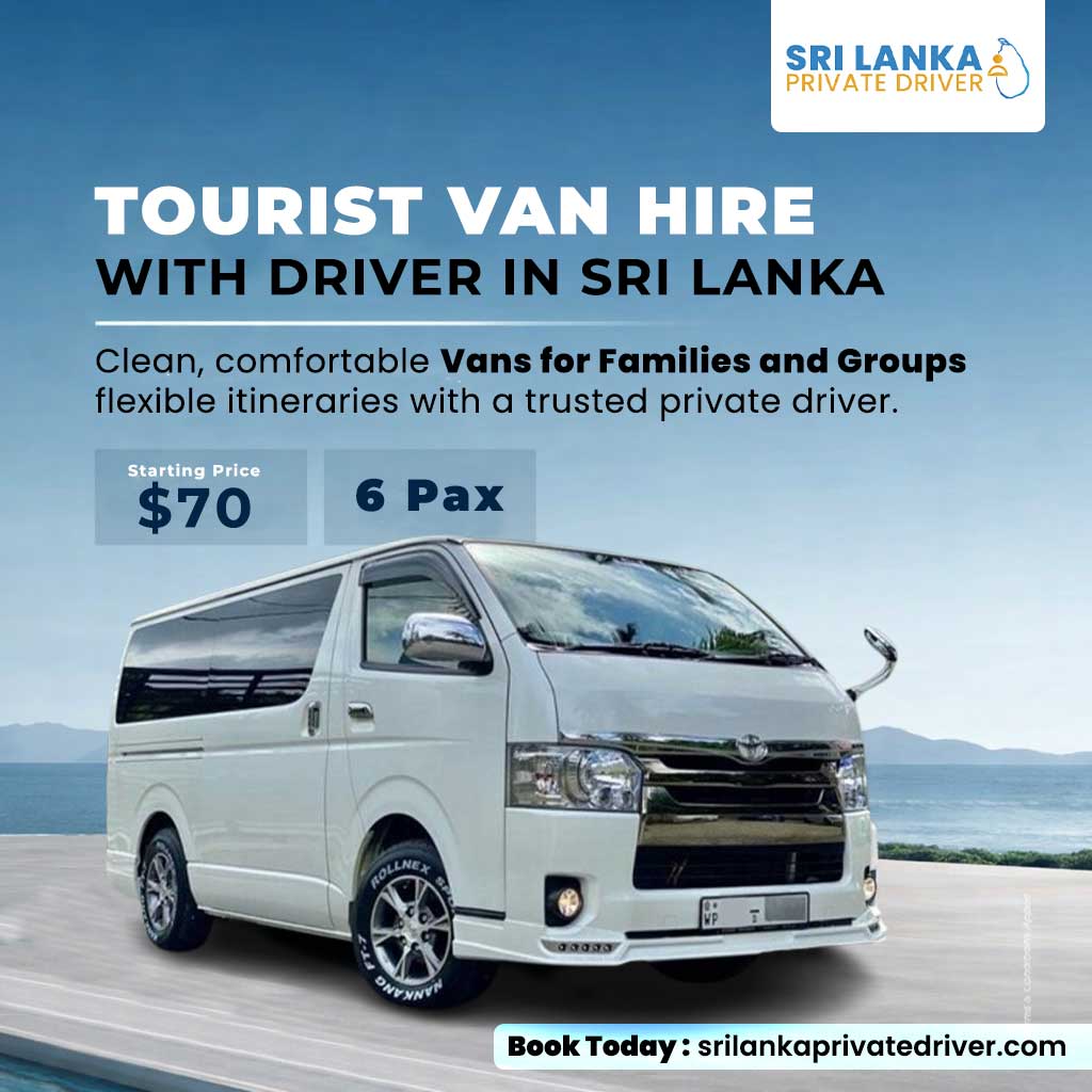 Rent a Van with Driver in Sri Lanka